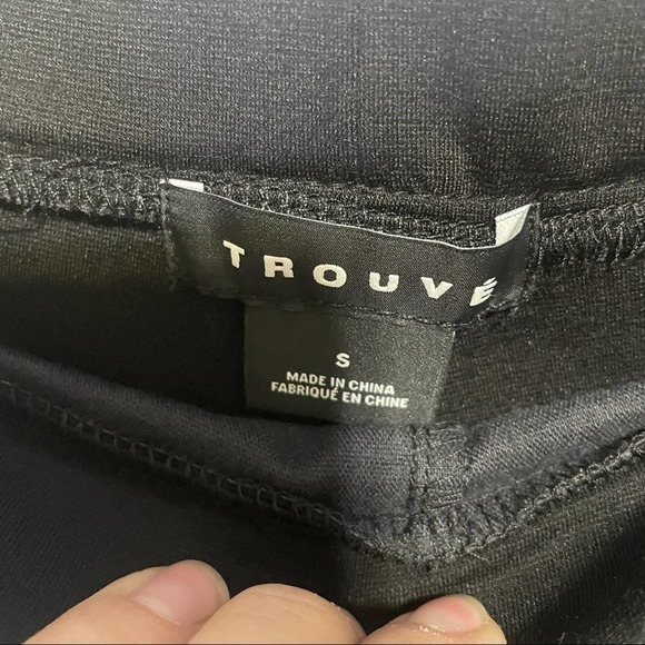 Trouve Coated Faux Leather Moto Leggings Small - Picture 5 of 7